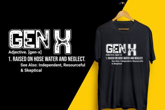 Gen X Shirt Design: A Practical Asset for Your Brand