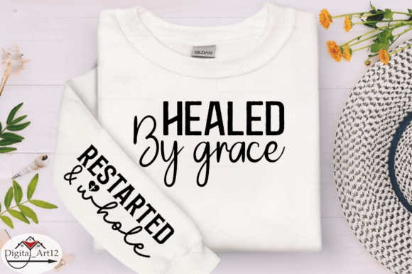 Healed by Grace Sleeve SVG Design: A Versatile Creative Asset