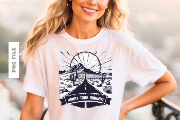 Honky Tonk Highway: A Vintage Vibe for Modern Merch