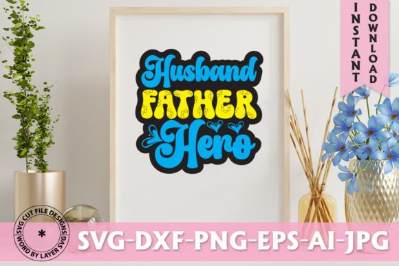 Husband Father Hero: A Retro Design for Modern Creators