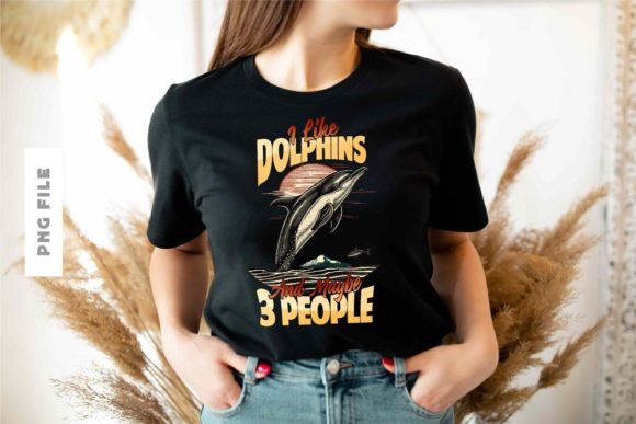 I Like Dolphins T-shirt Design: Your Ultimate Printable Asset