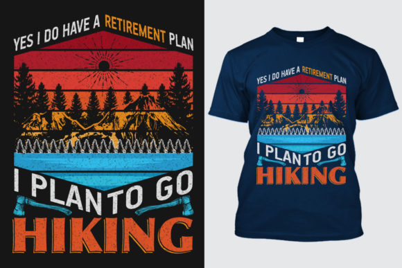 Mountain-Ready Graphics: Why Hiking T-shirt Design 16 Stands Out