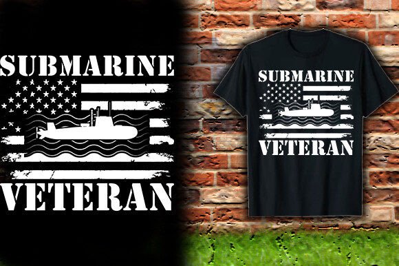 Submarine Veteran Vector T-Shirt Design: A Deep Dive into Nautical Pride
