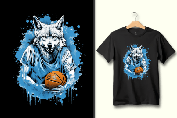 Unleashing the Pack: The Basketball Wolf in Modern Design
