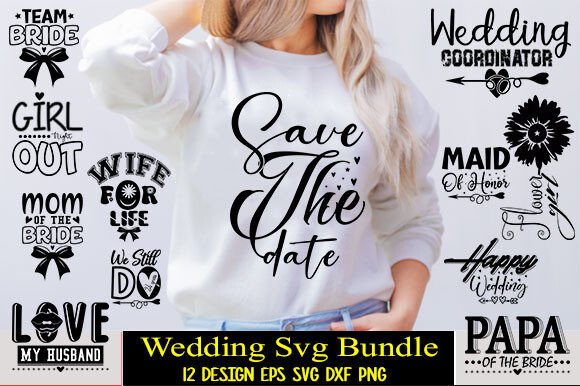 Wedding SVG Designs: Your Complete Creative Bundle