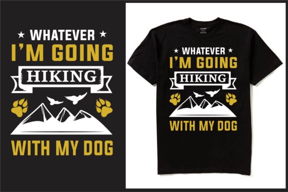 Whatever I'm Going Hiking: A T-Shirt Design for the Trail-Ready Brand
