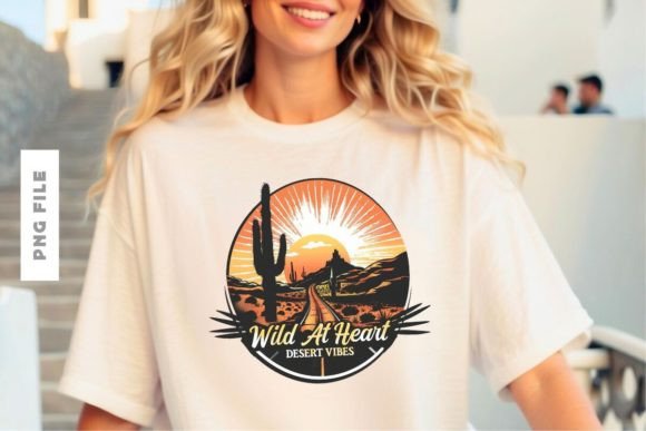 Wild at Heart T-shirt Design: A Design Asset for Bold Brands